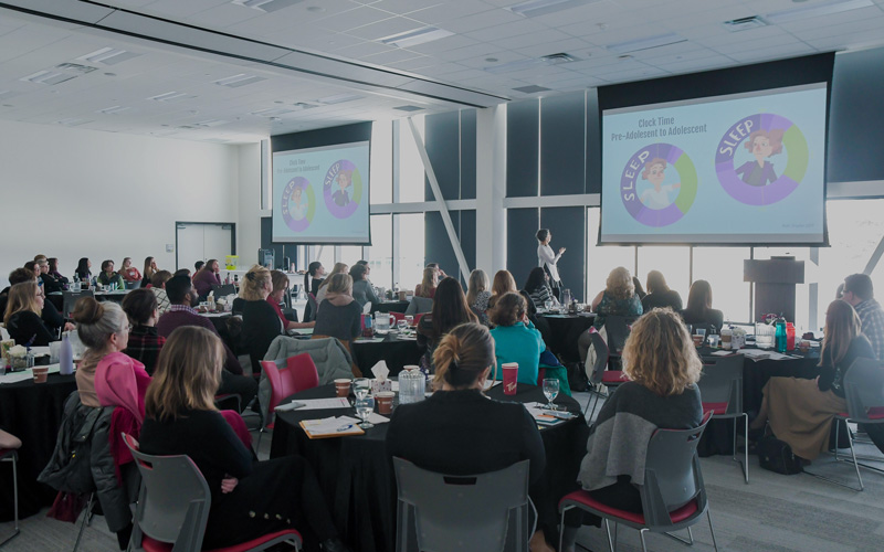 Kingston Nursing Research Conference - Current Patterns of SLeep in Pre-Teens and Teens presentation slide